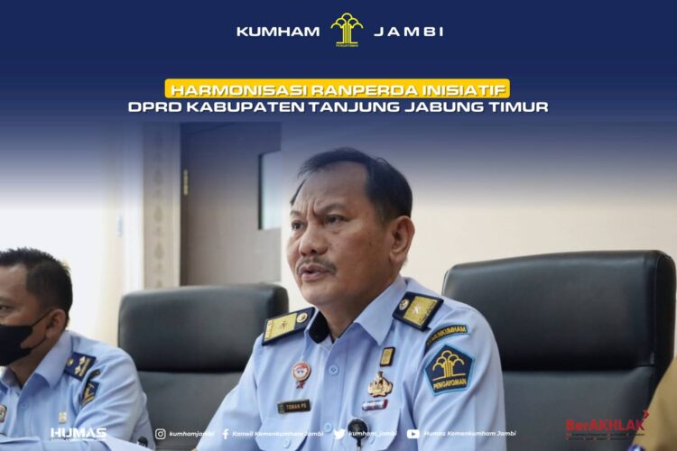 Harmonisasi Ranperda Inisiatif DPRD Kabupaten Tanjungjabung Timur