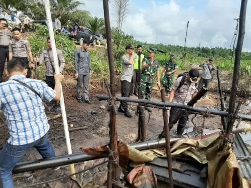 Pelaku Ilegal Drilling