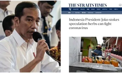 MEDIA Asing kritik pernyataan Jokowi,