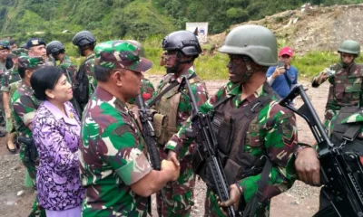 TNI Timika siaga teror KKB