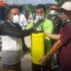 Cegah COVID-19, Sekda Bakhtiar dan Relawan Semprot Disinfektan Delapan Kecamatan