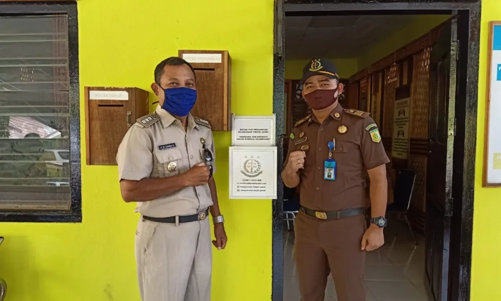 Dua Kantor Camat Dapat Kotak Pengaduan 'Batu Akik' dari Kejati Jambi