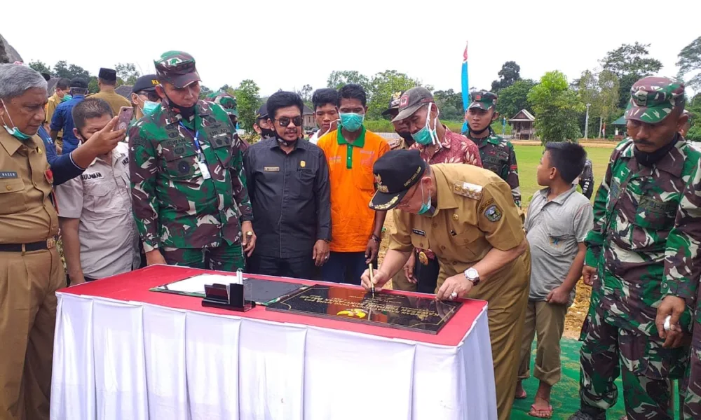 Bupati Sarolangun Sambut Kunjungan Kerja Pangdam II/Sriwijaya