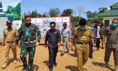Ketua DPRD Sarolangun, Jambi, Tontawi Jauhari menghadiri kunjungan kerja Pangdam II/Sriwijaya Mayjen TNI Irwan, S.IP, M. Hum ke kawasan terpadu Suku Anak Dalam