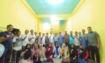 Bakal calon Bupati Batanghari Muhammad Fadhil Arief, menggelar silaturrahmi bersama masyarakat Minang Kelurahan Kampung Baru, Muara Tembesi.