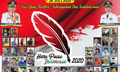 Hari Puisi Indonesia, Seniman Merangin "Keroyokan" Gelar Puncak Hati Puisi