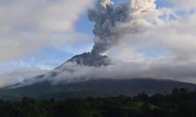 BPDP Karo Rilis Daftar Zona Merah Erupsi Gunung Sinabung