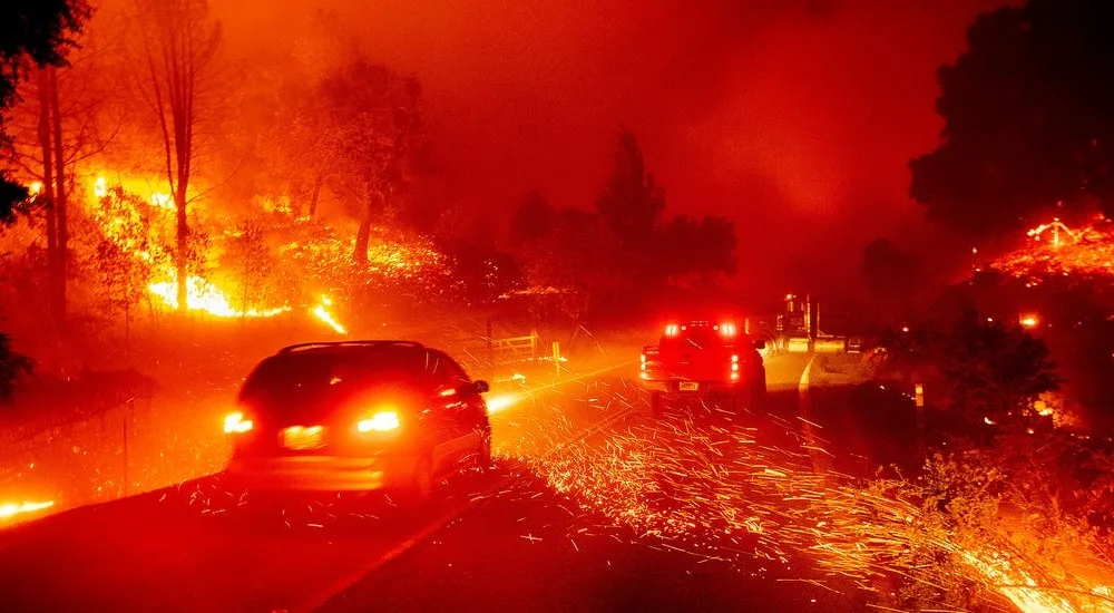 Kebakaran di California Meluas, 312 Ribu Hektare Hutan dan Lahan Hangus