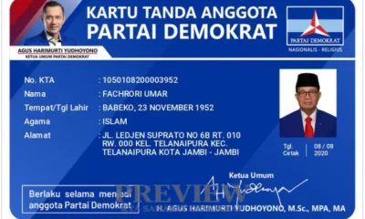 KTA Partai Demokrat