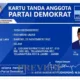 KTA Partai Demokrat