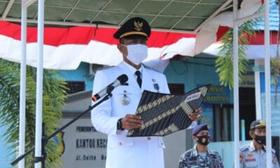 Upacara HUT RI ke-75 Kecamatan Nipah Panjang Khidmad