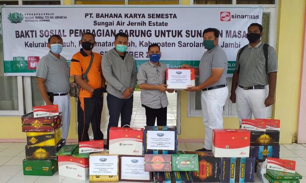 Peduli Dampak Pandemi, PT BKS Salurkan CSR di Kecamatan Pauh