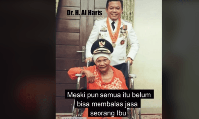 Viral, Video TikTok Al Haris Berbakti kepada Ibunda Buat Warganet Terharu