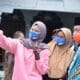 Cawagub Abdullah Sani bersilaturahmi dengan warga Muara Sebo Ulu