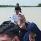 Bersama H Bakri dan Abdullah Hich, Al Haris Naik Ketek Kunjungi Warga dari Dekat