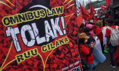 Mahasiswa Baubau Diduga Tertembak saat Aksi Tolak Omnibus Law