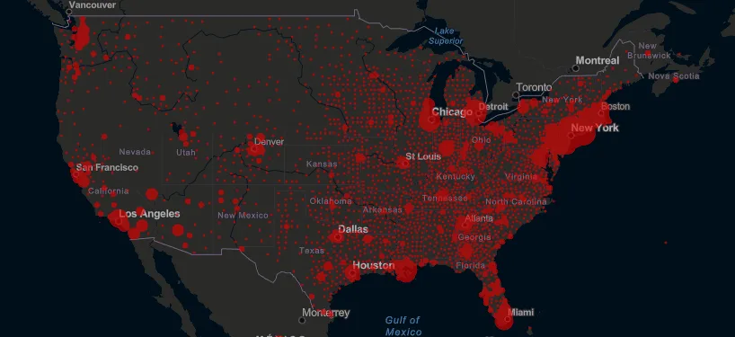 Kasus COVID-19 di Amerika Serikat Tembus 8 Juta