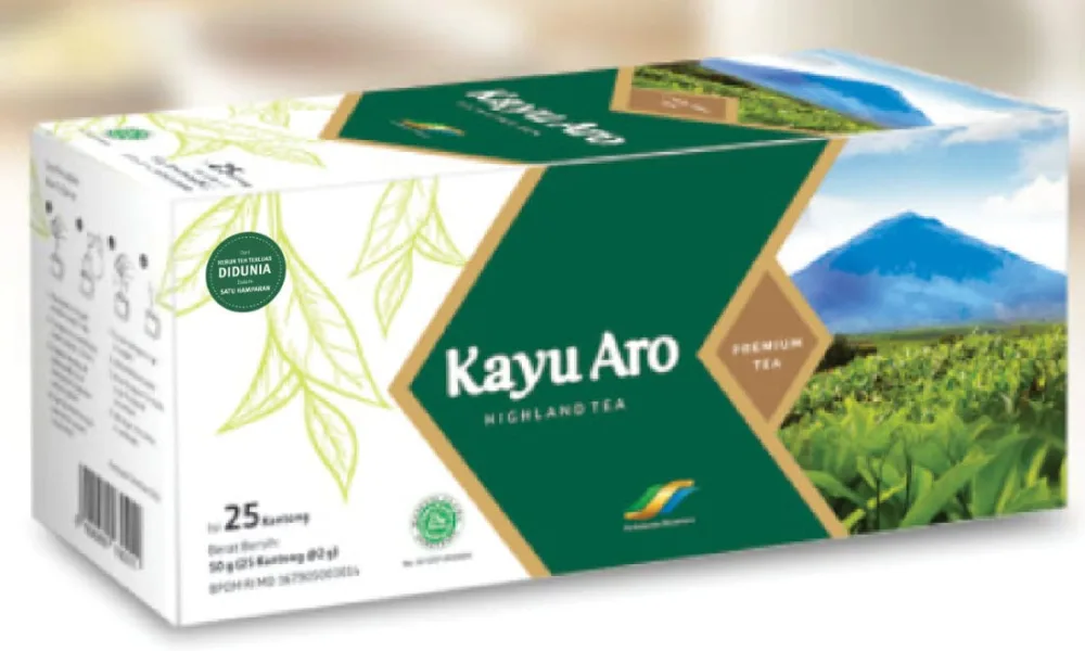 Kemasan Teh Kayu Aro