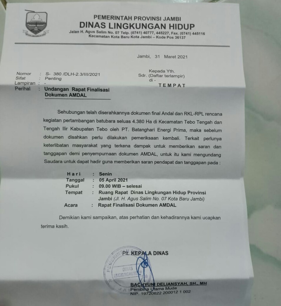 Dua Perusahaan Batu Bara