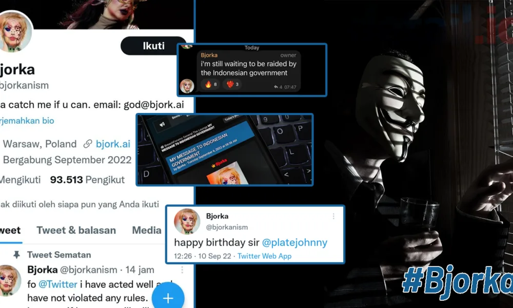 kolase aksi peretasan bjorka.