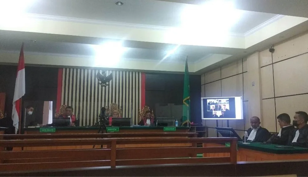 Sidang putusan kasus korupsi proyek Edi Sunardi di Pengadilan Tipikor Jambi ist