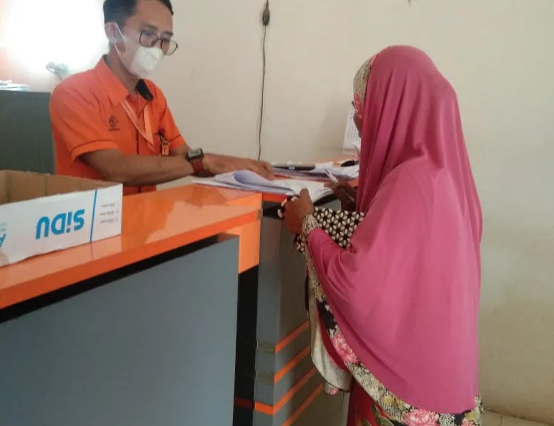 Kantor Pos Indonesia di Kecamatan Danau Teluk, Kota Jambi. (Detail/Frangki)