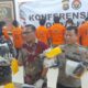 Ungkap kasus Narkoba Polda Jambi. DETAIL/Juan.