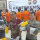 Ungkap kasus Narkoba Polda Jambi. DETAIL/Juan.