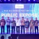 Teks Foto: Gubernur Sumatera Utara Edy Rahmayadi (tengah, baju putih) dalam acara due diligence Bank Sumut di Hotel JW Marriott