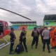 Helikopter milik PT WKS yang digunakan untuk mngevakuasi rombongan Kapolda Jambi yang jatuh di Kerinci. (DETAIL/ist)