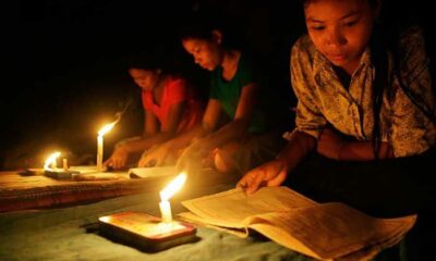 Ilustrasi Desa Belum Dialiri Listrik