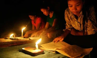 Ilustrasi Desa Belum Dialiri Listrik