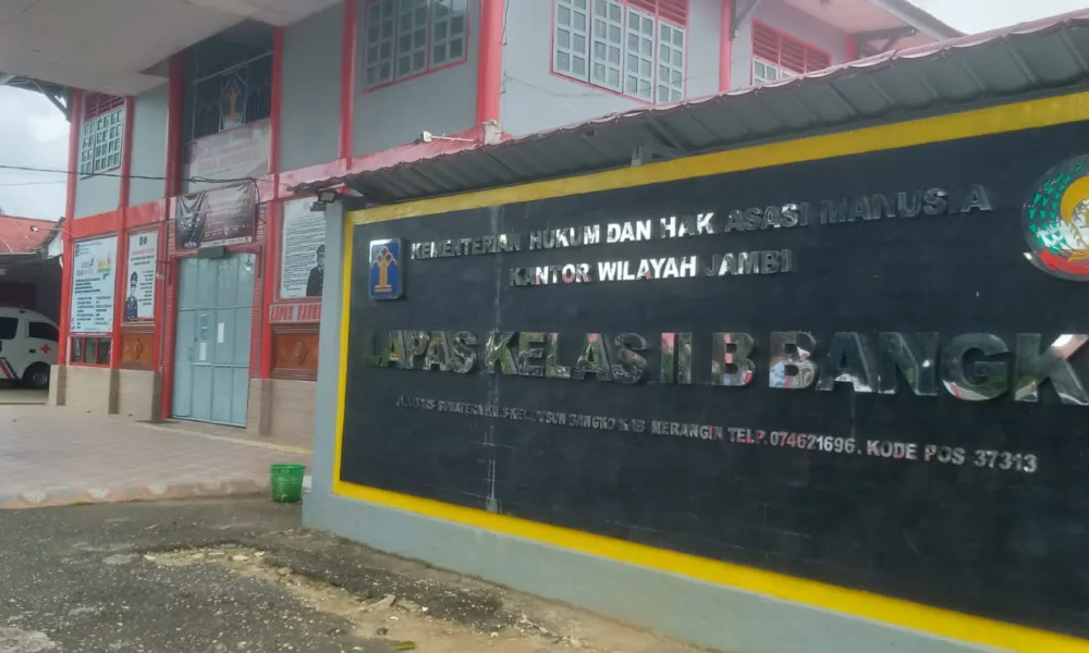 Lapas Kelas II B Bangko bakal memberikan kelonggaran pada pengunjung Lapas. (DETAIL/Daryanto)