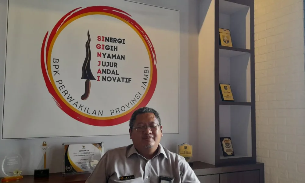 Kepala Perwakilan BPK Provinsi Jambi, Rio Tirta.
