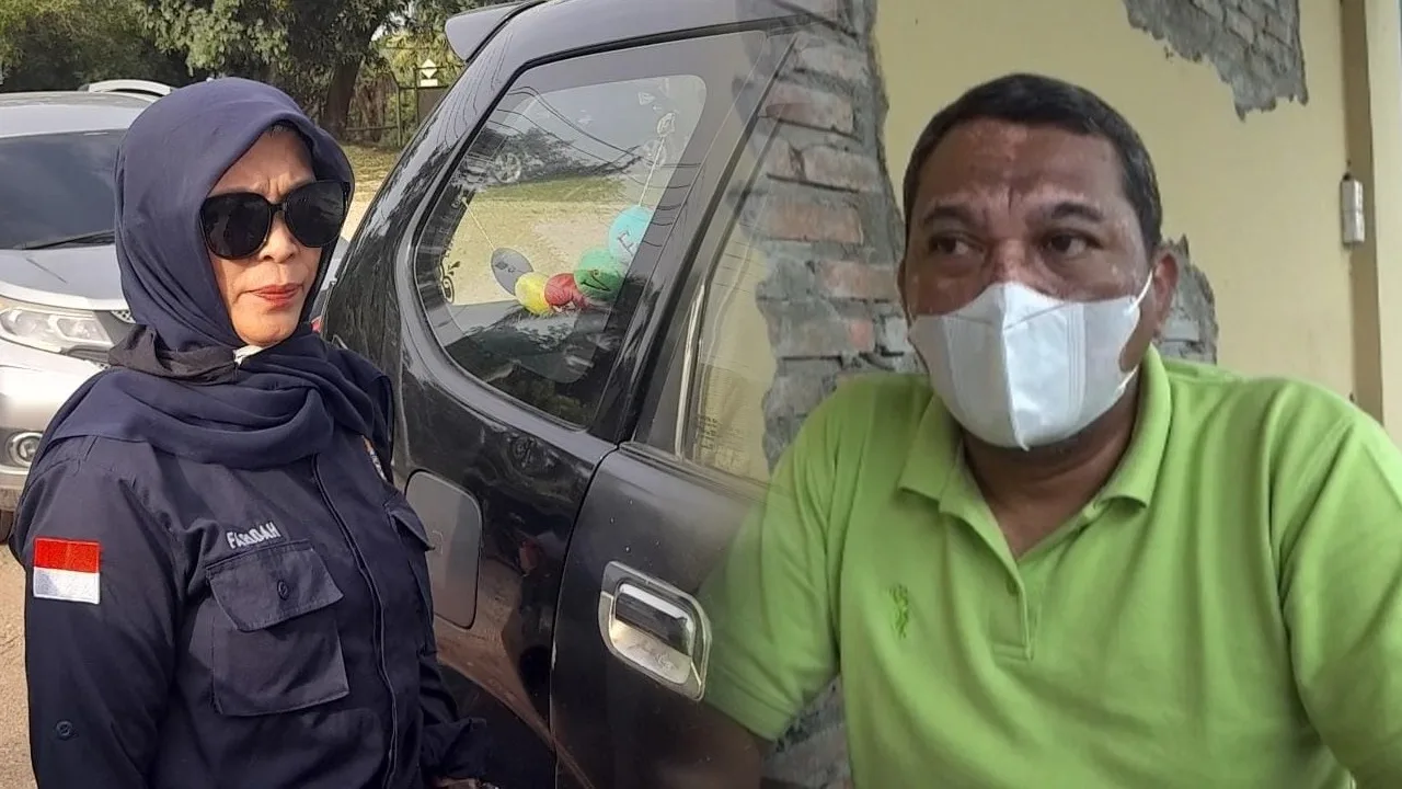 Farida, DLH Provinsi Jambi (kiri) dan Aprianto, Humas Pertamina  EP Jambi (kanan)