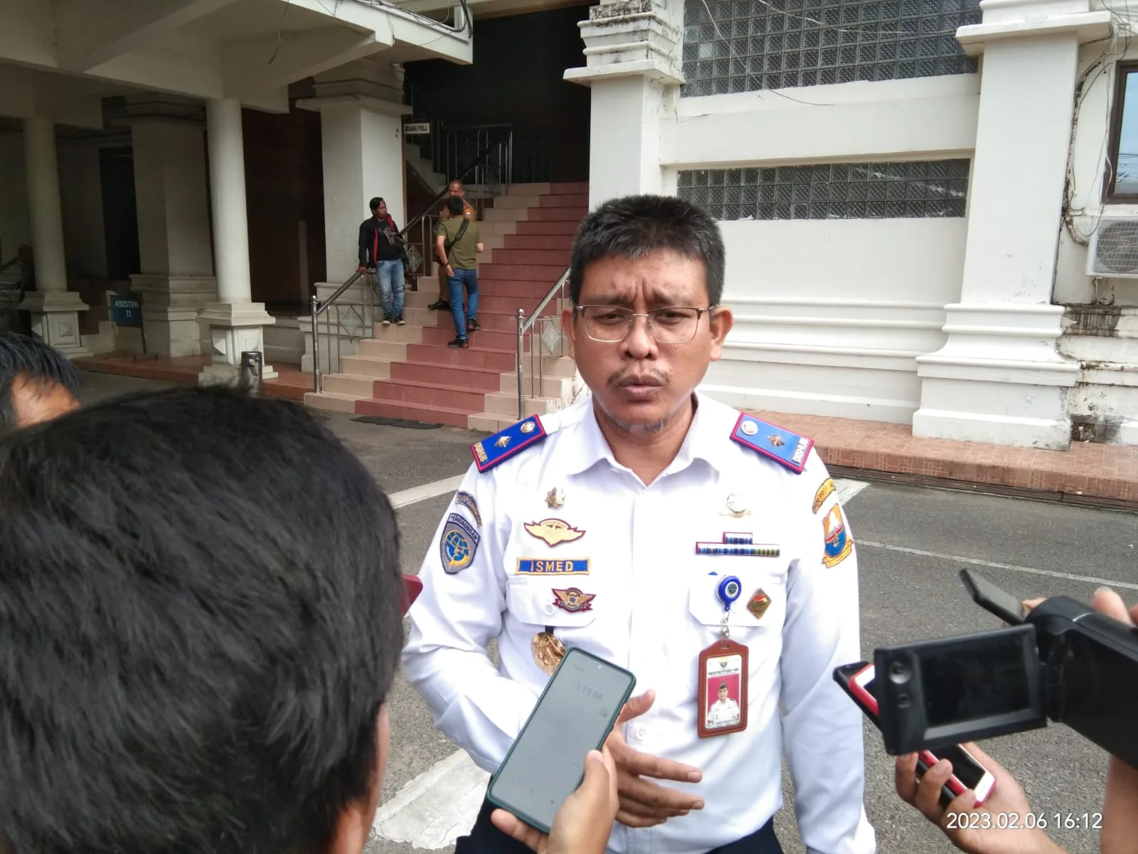 Kadishub Provinsi Jambi, Ismed Wijaya. (DETAIL/ Frangki)