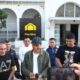 Presiden Jokowi diapit Gubsu Edy Rahmayadi dan Walikota Medan Bobby Nasution saat kunjungan kerja di Kota Medan beberapa hari yang lalu