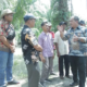 Wabup Asahan saat meninjau Sungai Sei Liga