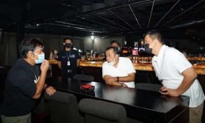 Wali Kota Bobby Nasution didampingi Wakil Wali Kota Aulia Rahman meninjau salah satu pusat hiburan malam di Medan menjelang bulan suci Ramadhan.