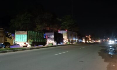 kemacetan truk batu bara