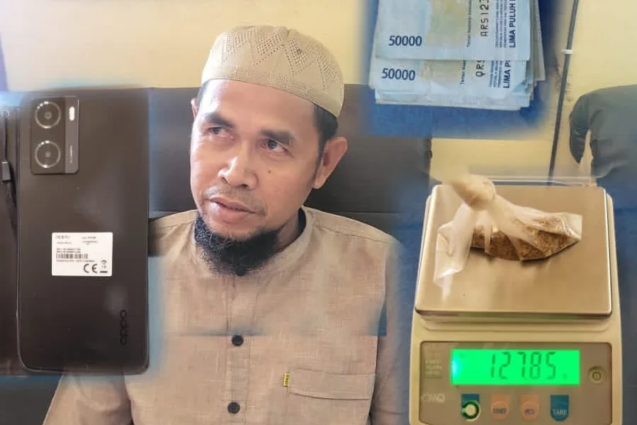 Pelaku pengepul emas hasil PETI berhasil ditangkap polisi. (DETAIL/ist)