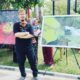 Bayu Kumara, perupa Merangin yang terpilih jadi Ketua Harian DKM Merangin. (DETAIL/ist)