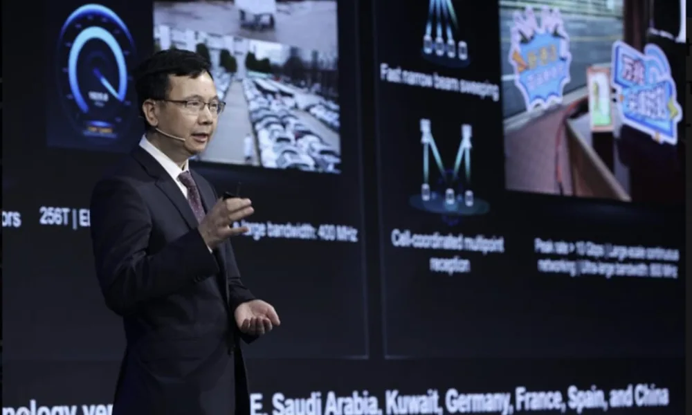 Yang Chaobin, Director and President of ICT Products & Solutions Huawei. (DETAIL/Ist)
