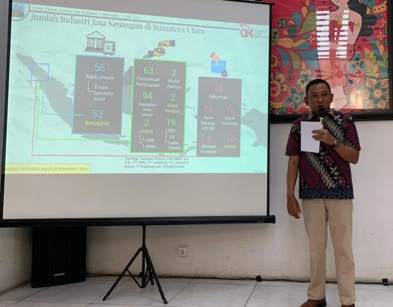 Kepala OJK KR 5 Sumbagut, Bambang Mukti Riyadi