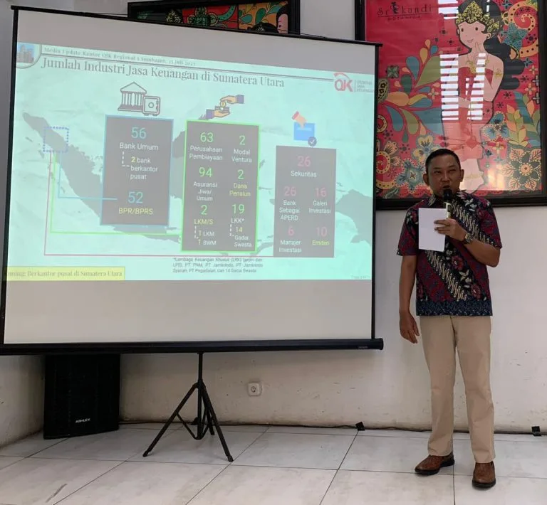 Kepala OJK KR 5 Sumbagut, Bambang Mukti Riyadi