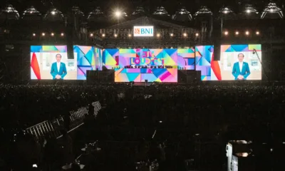 Dalam acara BNI Loud Fest Vol 2, BNI dapat pujian tulus dari Presiden Jokowi dan Menteri BUMN Erick Thohir. (DETAIL/ist)