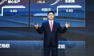 Li Peng, Senior Vice President and President of The Carrier BG Huawei. (DETAIL/Ist)