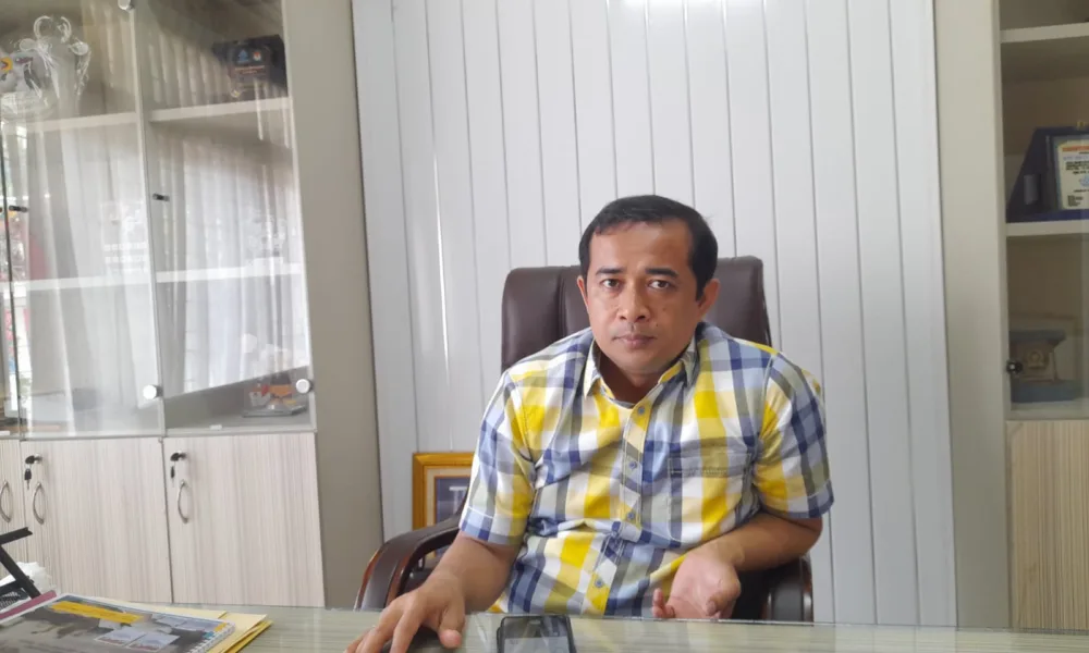 Ketua KPU Provinsi Jambi Iron Sahroni. (DETAIL/Juan)