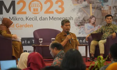 Suasana Ratekda PPPL KUMKM yang diselenggarakan BPS Sumut di Hotel Emerald Medan pada Senin, 4 September 2023.