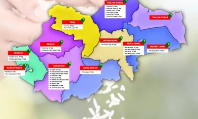 Grafis penyalur beras SPHP pasar tradisional Jambi. (DETAIL/ist)